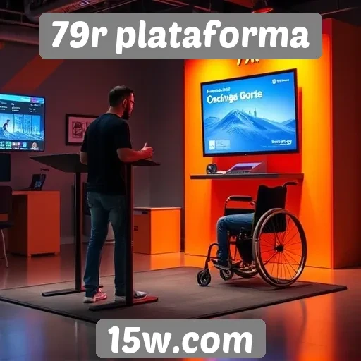 Acessibilidade e interface do usuário no site 79r plataforma